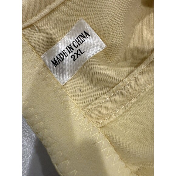 NEW Daisy Bra Womens XL Yellow Floral Front Snap Wireless Stretch Comfort - Picture 7 of 8